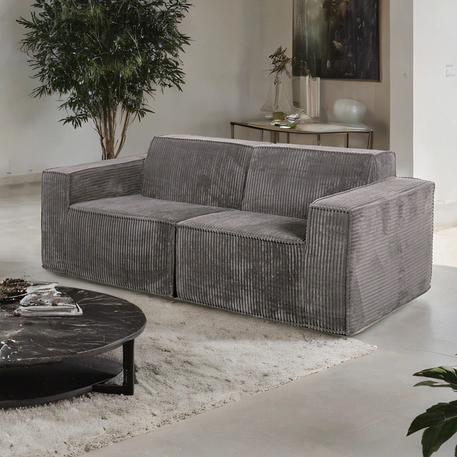 Kimara Loveseat, Dark Gray
