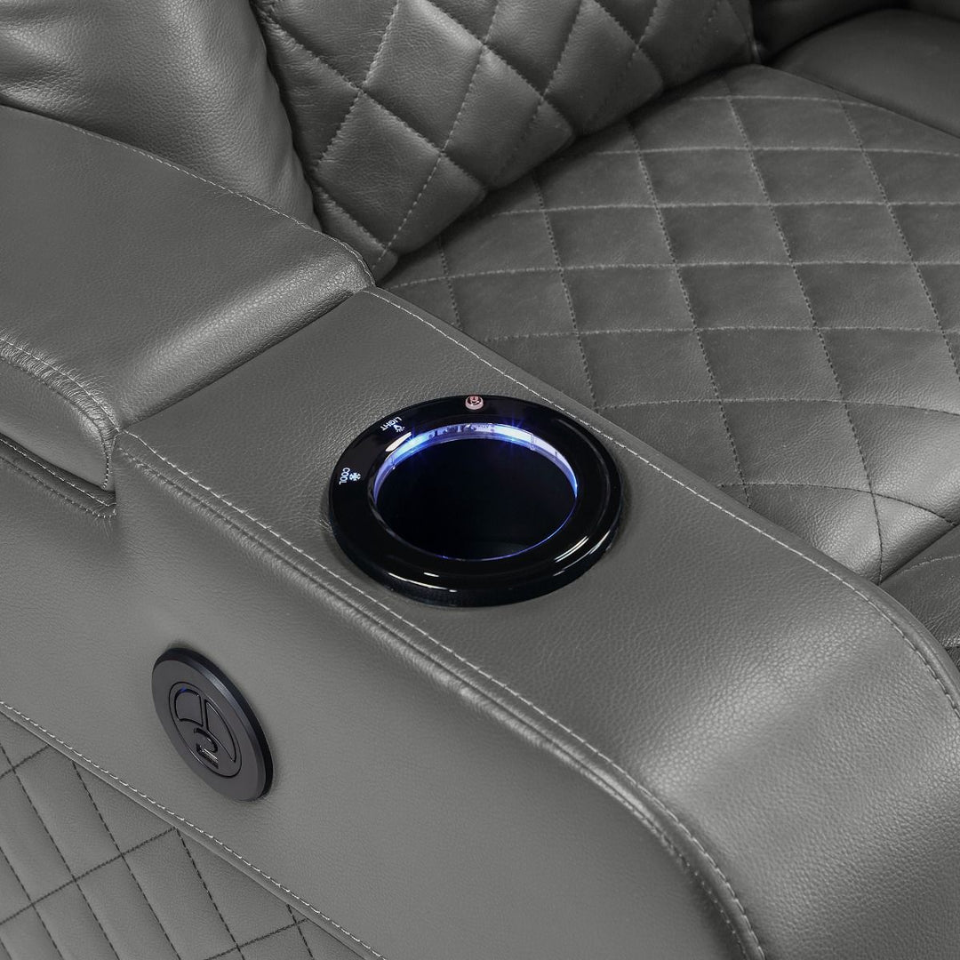 Alair Power Motion Recliner W/Bluetooth, Wireless Charger & Cupholder – view 9