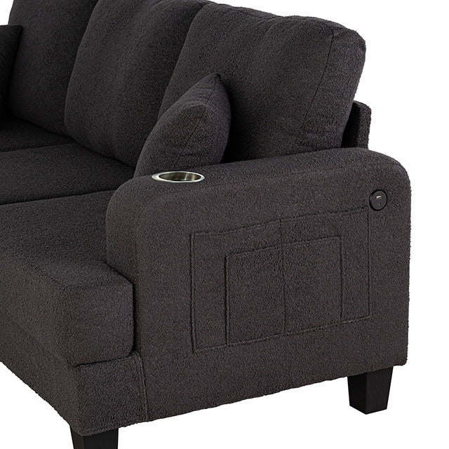 Cinderford Sofa, Dark Gray