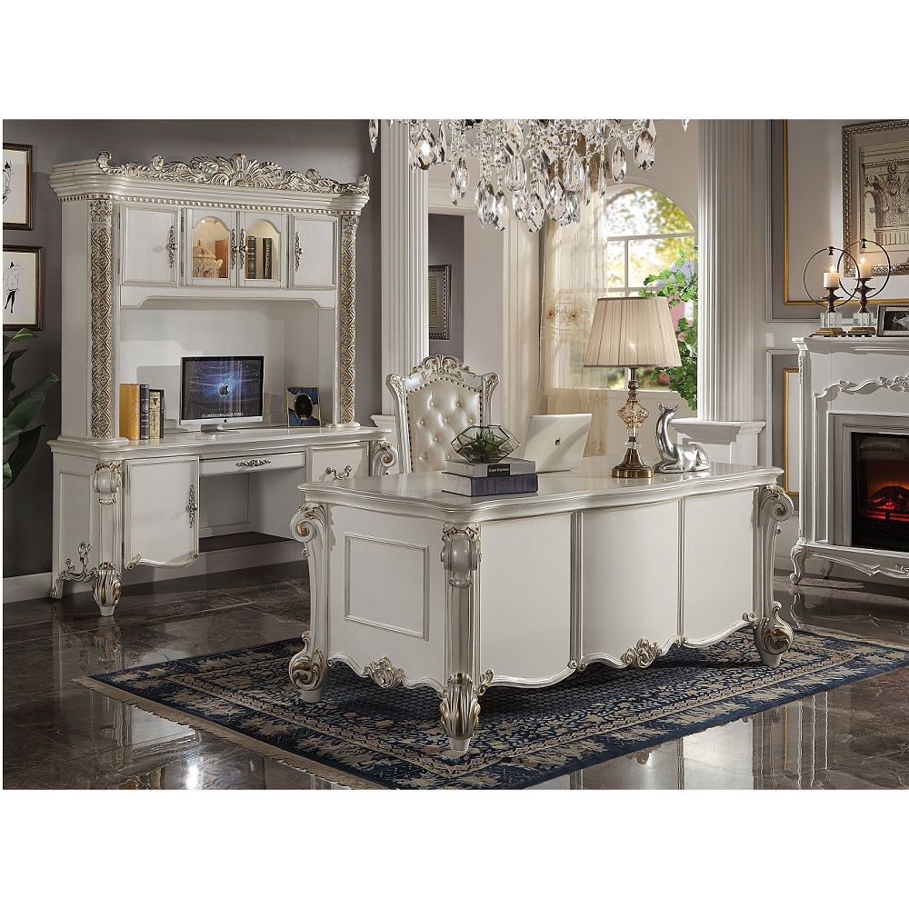 Vendome Computer Desk & Hutch – view 2