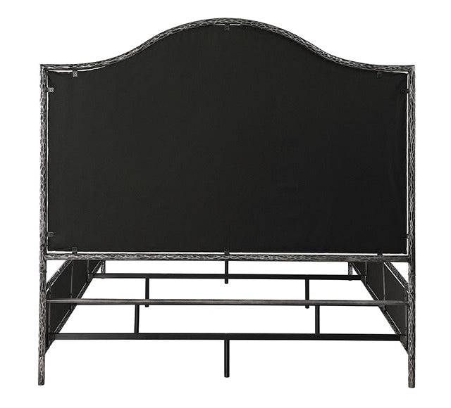 Vilna Bed, Gunmetal - view 3