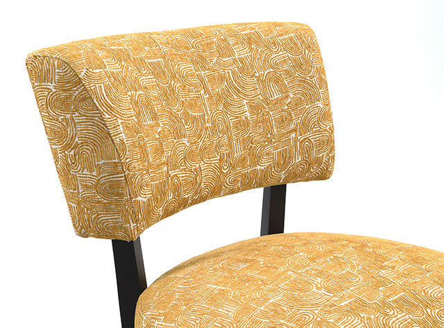 Aveni Accent Chair, Yellow