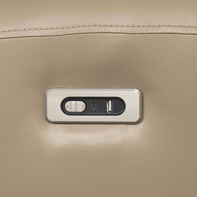 Schlieren Power Sofa, Beige - view 3