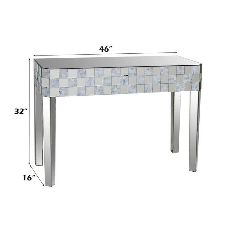 Nasa Console Table – dimensions diagram
