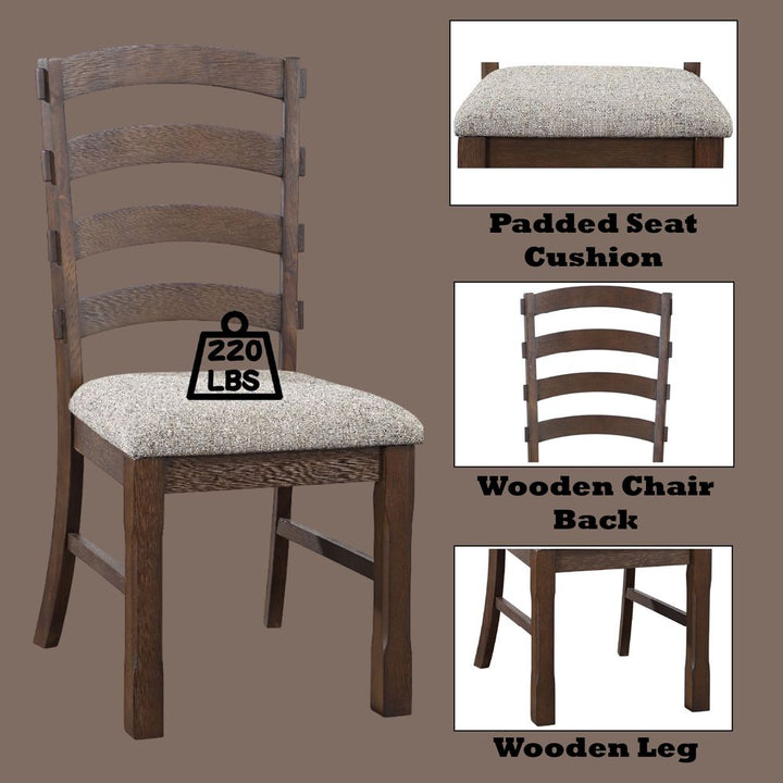 Pascaline Side Chair (Set-2) – features callout