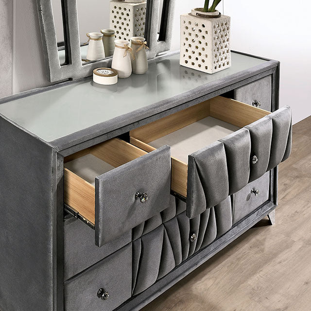 Carissa 4 Pc Queen Bedroom Set - view 6