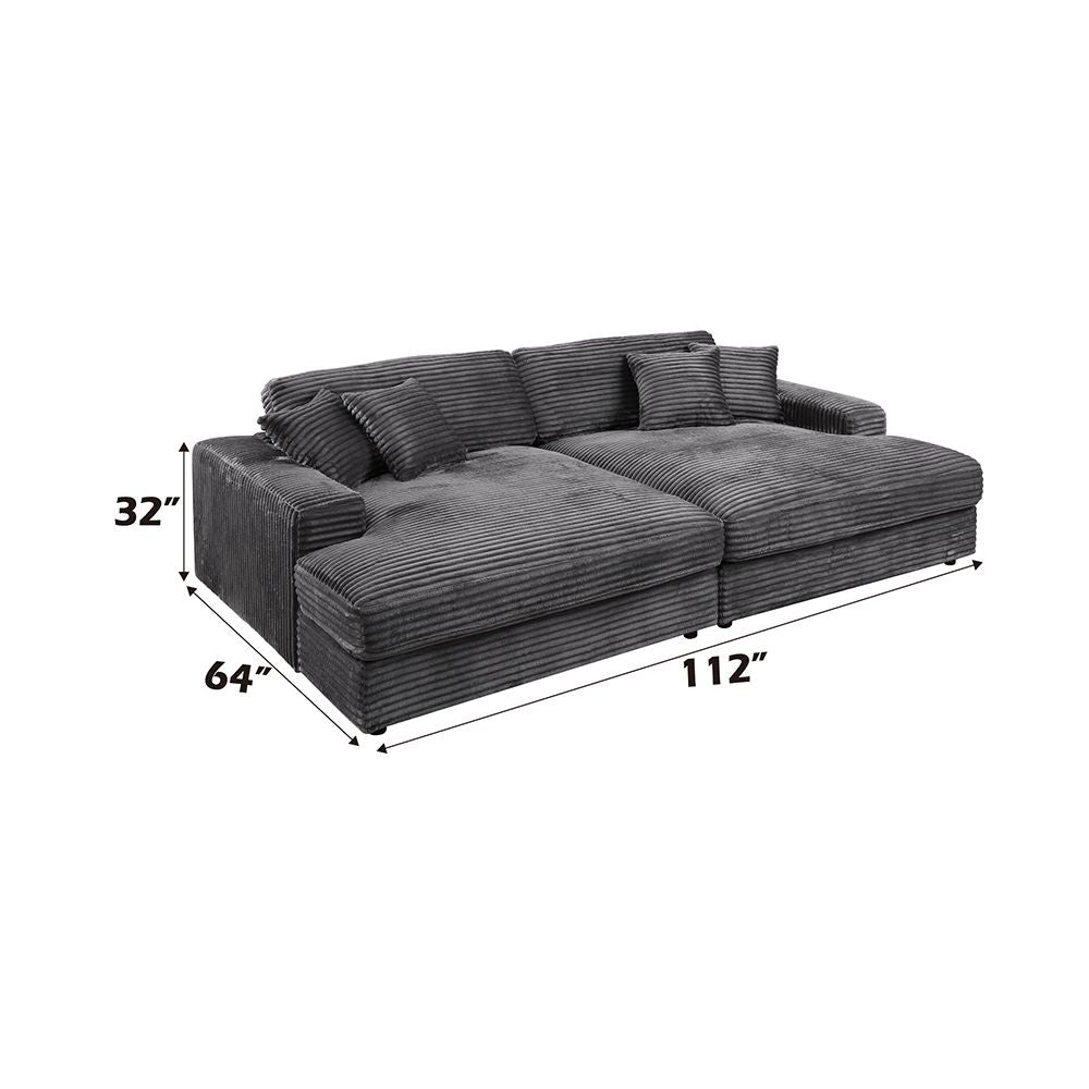 Hilde Chaise w/2 Pillows – view 7