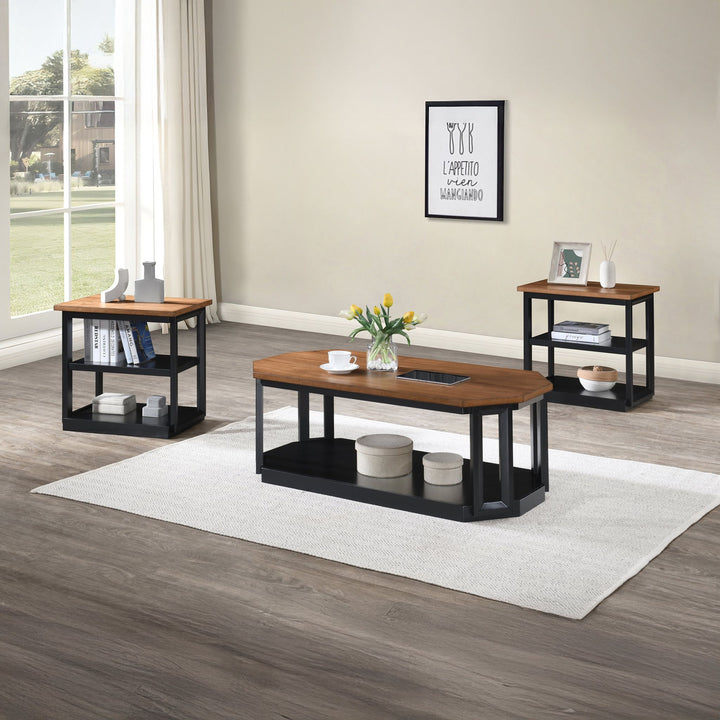 Decker 3 Piece Occasional Set- 1 Coffee &amp; 2 End Tables - Two
