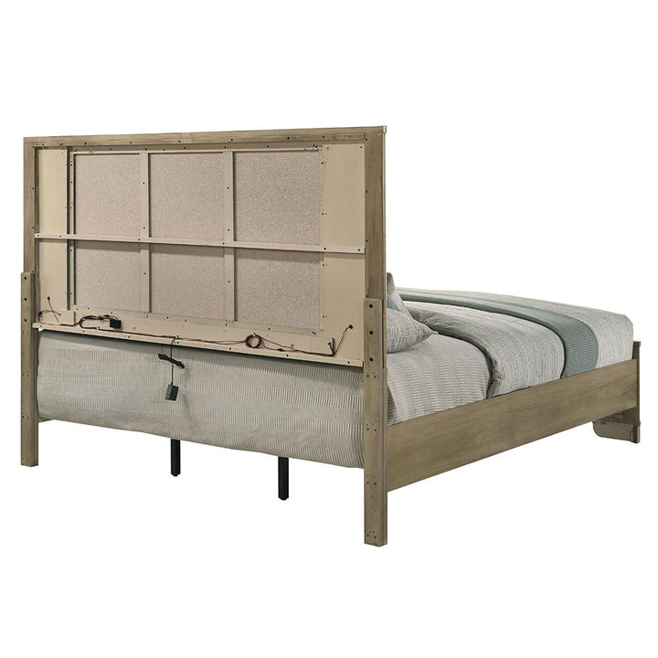 Lakkari Queen Bed with LED