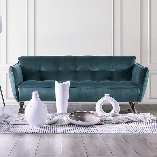 Civellutino Sofa, Teal - view 2