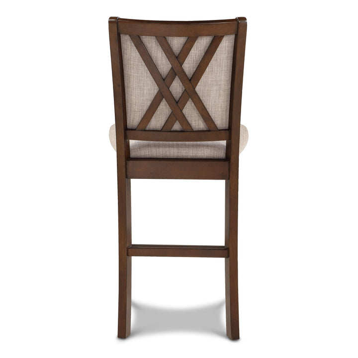 Amy Counter Chair (2/ctn)-Cherry