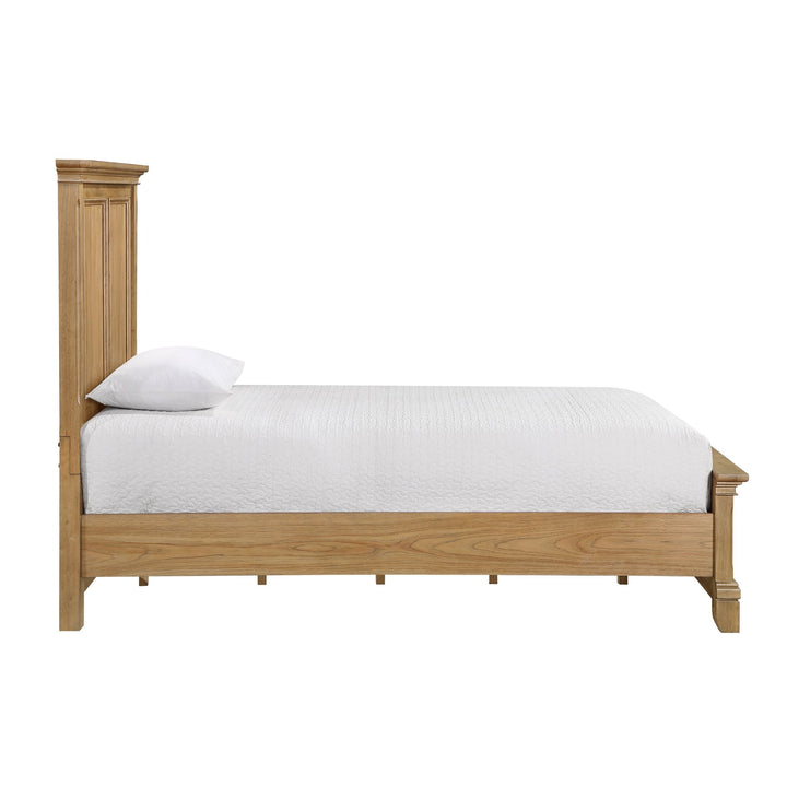 Sunstone 4/6 Full Panel Headboard-Honey