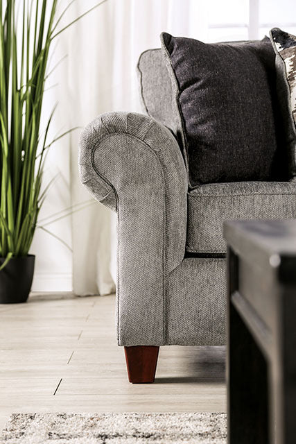 Delgada Sofa, Graphite - view 4
