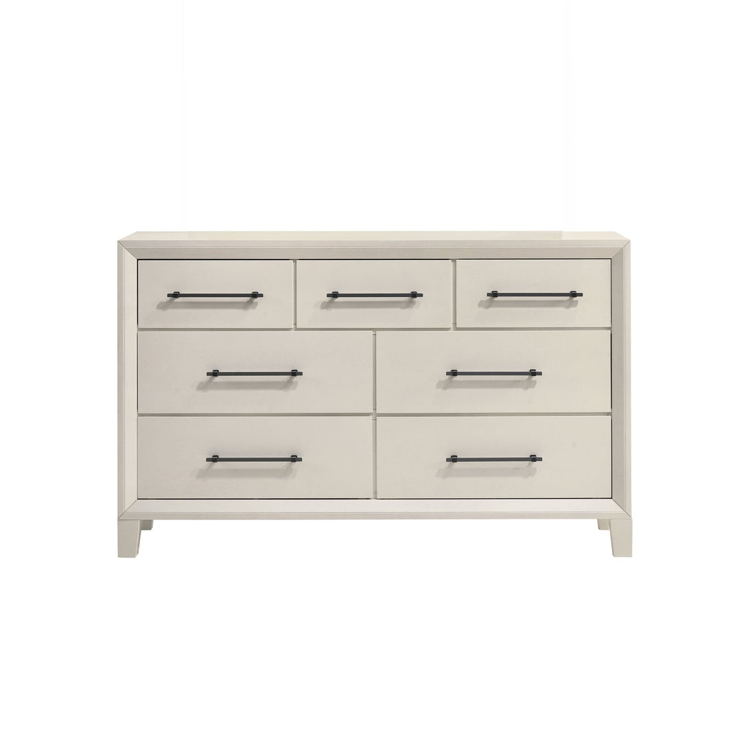 Ballard 7 Drawer Dresser-White