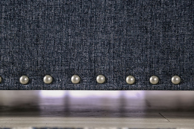 Sonora Loveseat, Dark Navy - view 10