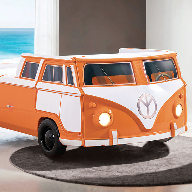 Axel Peace Bus Twin Bed, Orange - view 5
