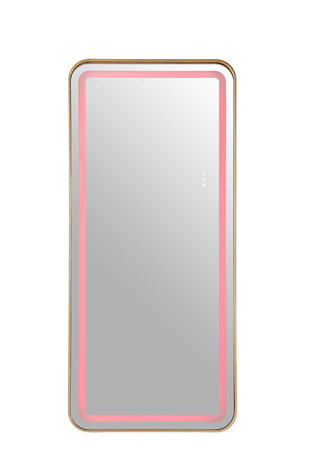 Katlyn Floor Mirror, Gold - view 5