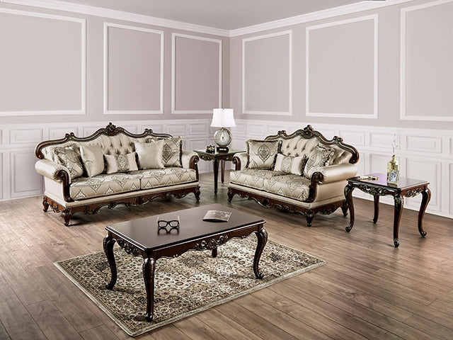 Veracruz Chair, Dark Cherry/Beige - view 2