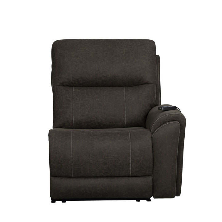 Gaia Raf Recliner W/pwr Hr,fr,massage, Heat-Sable