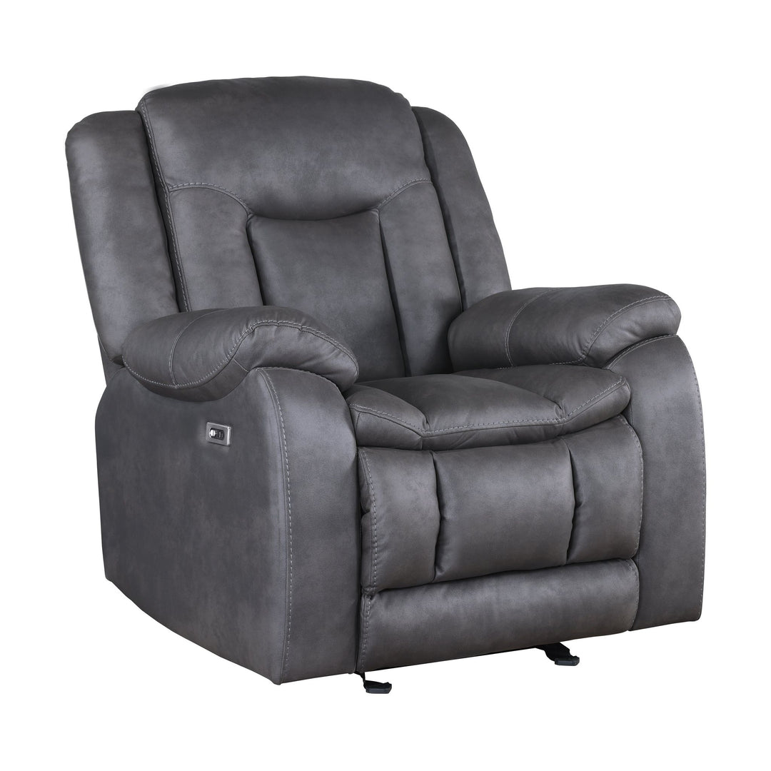 Morello  Glider Recliner W/pwr Fr- Gray