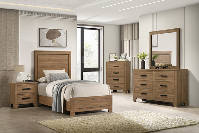 Panelli 4 Pc Full Bedroom Set - view 2