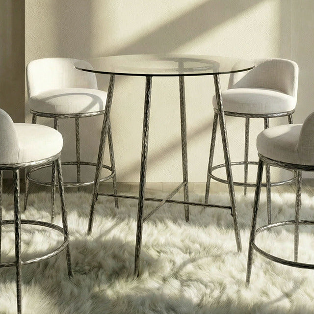 Rilva Counter Ht. Table, Gunmetal
