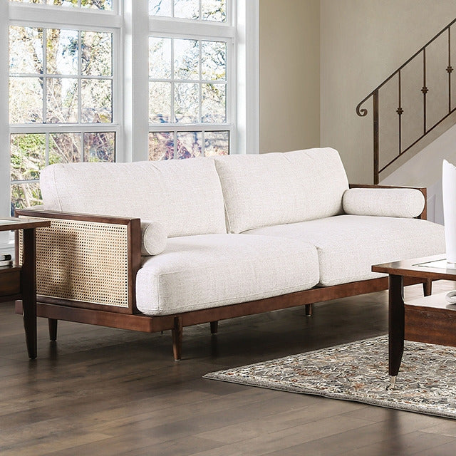 Alesund Sofa, Walnut/Beige