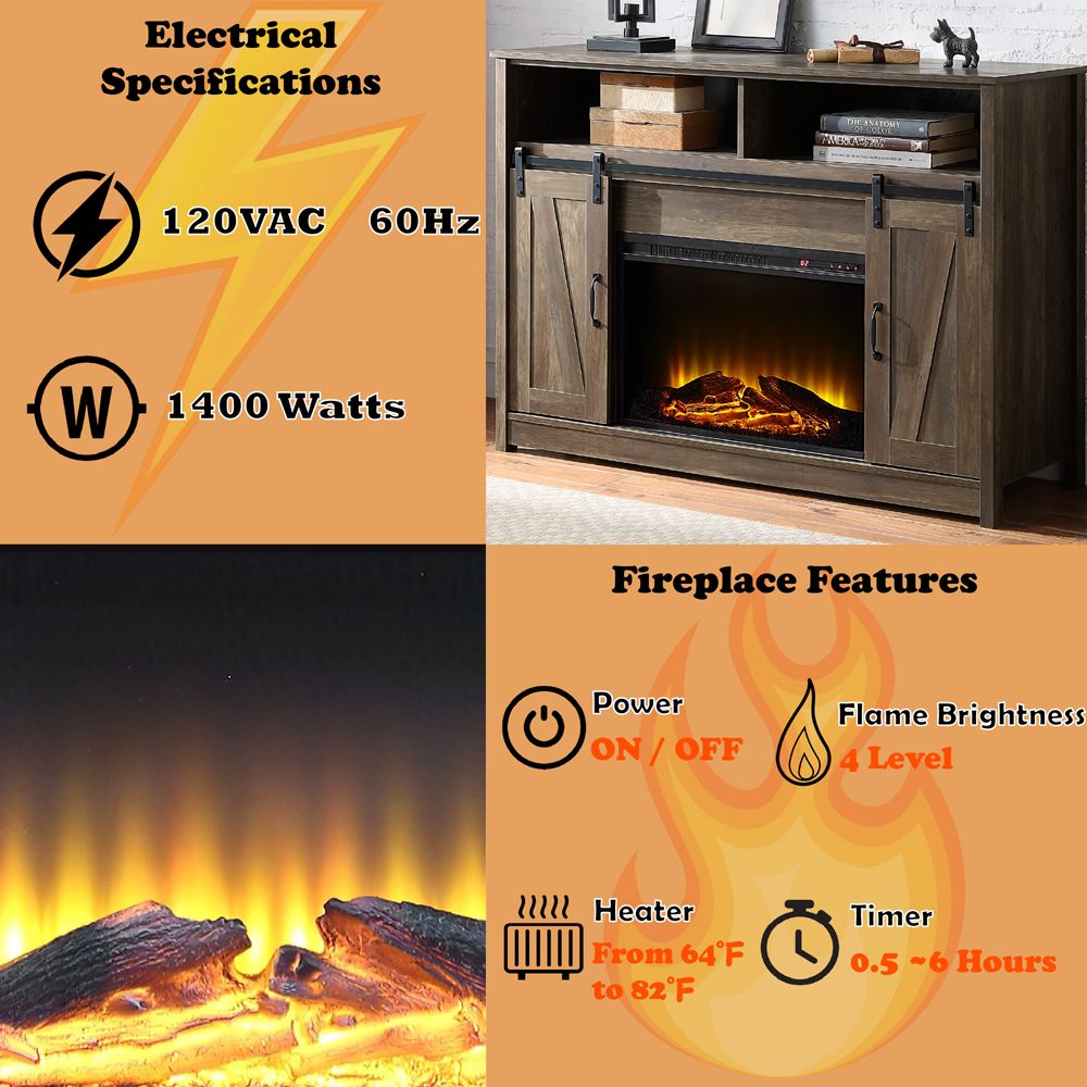 Tobias Fireplace – features callout