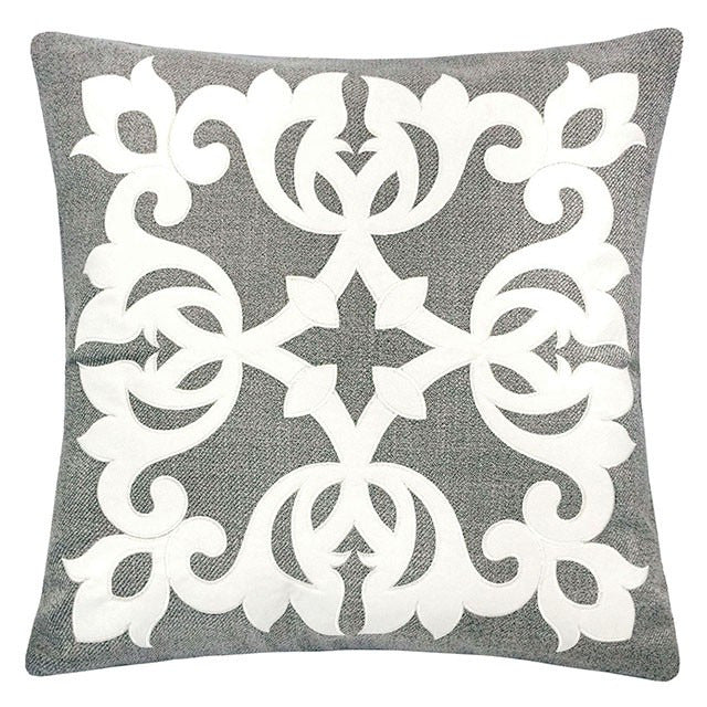 Trudy Accent Pillow, Silver