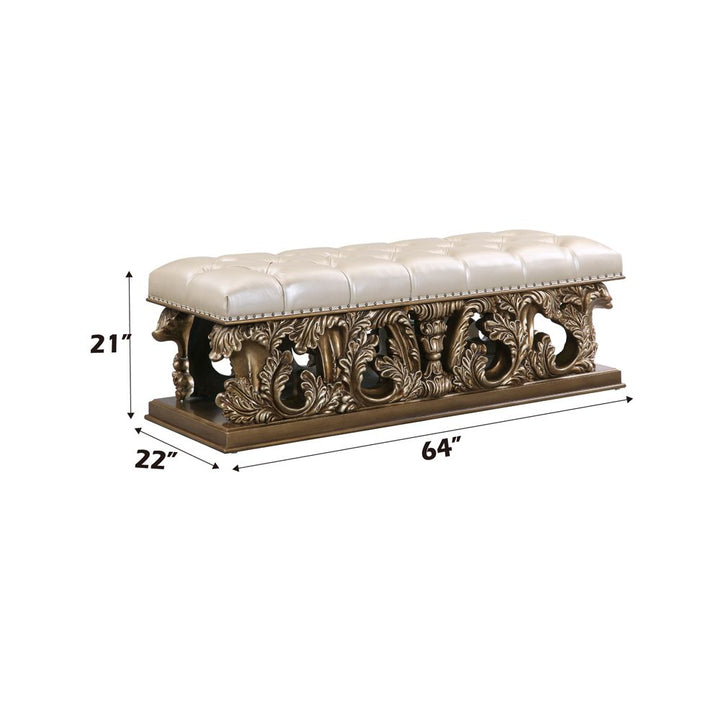 Constantine Bench – dimensions diagram