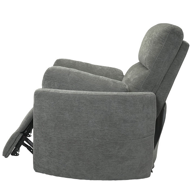 Rogers Power Recliner, Light Gray - view 8