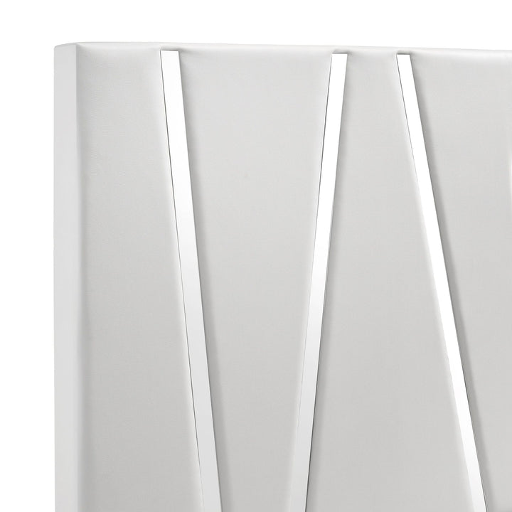 Europa 6/0 WK Headboard, Footboard &amp; Slats-White