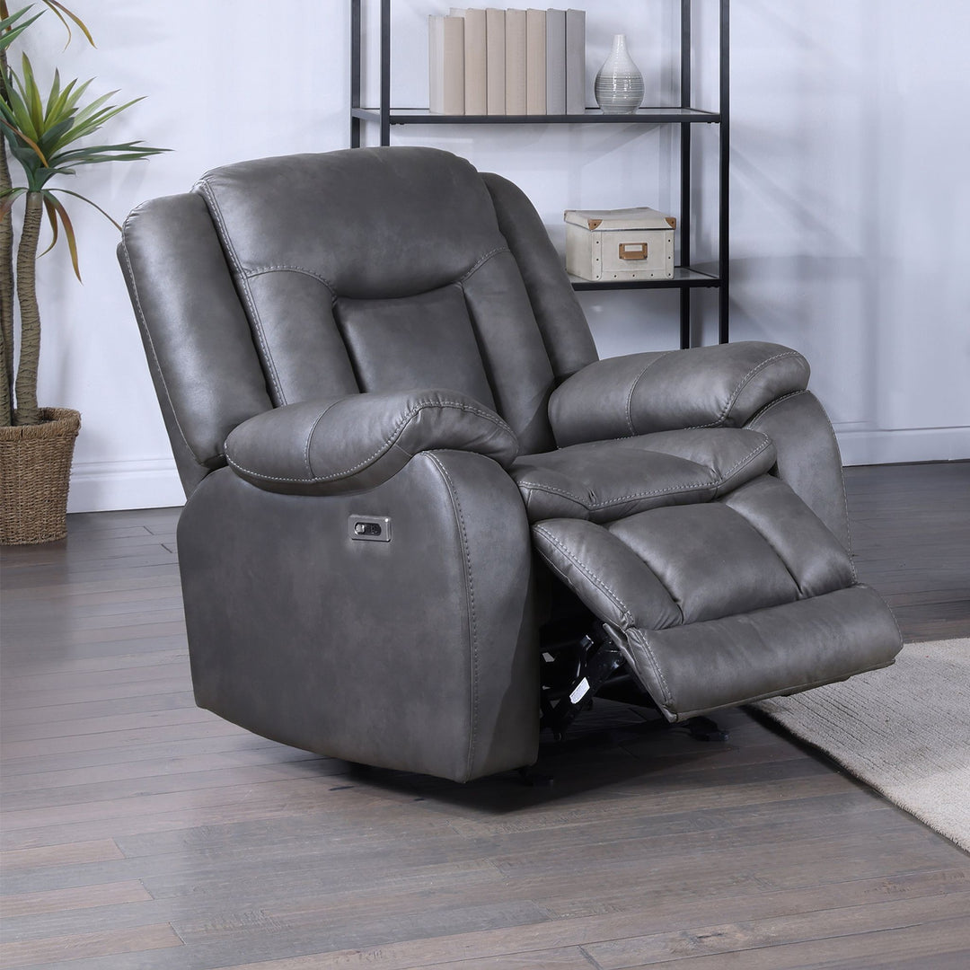 Morello  Glider Recliner W/pwr Fr- Gray