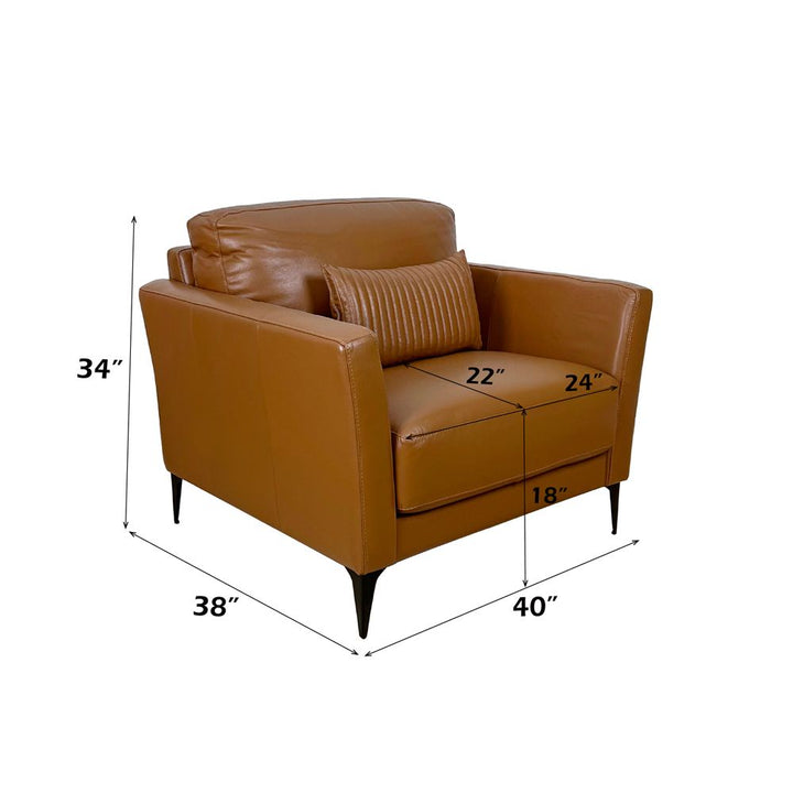 Tussio Chair W/Pillow – dimensions diagram