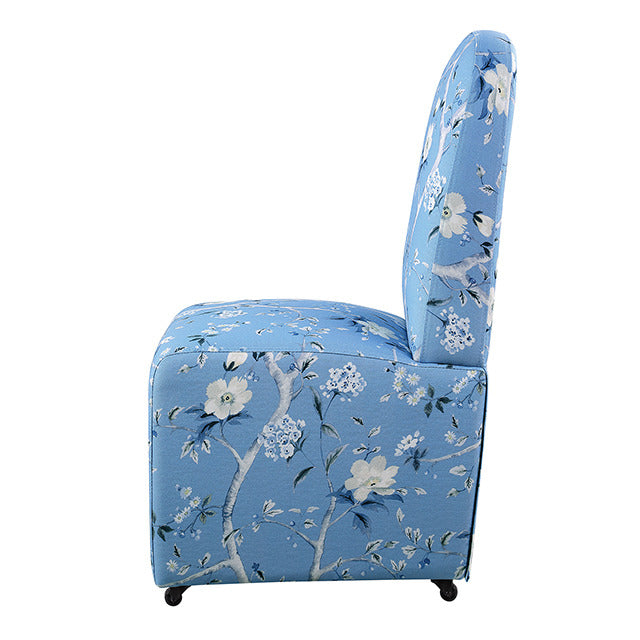 Canterbury Dining Chair, Chinoiserie Sky Blue/White - view 3