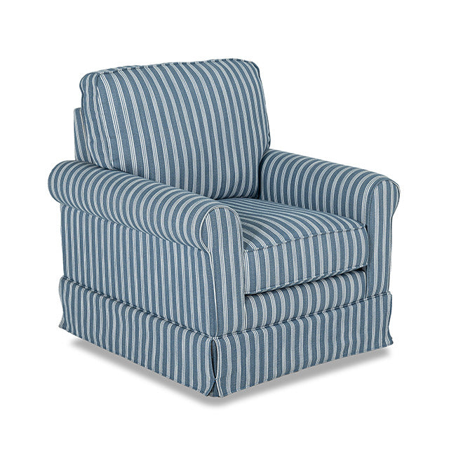 Peggy Accent Chair, Blue