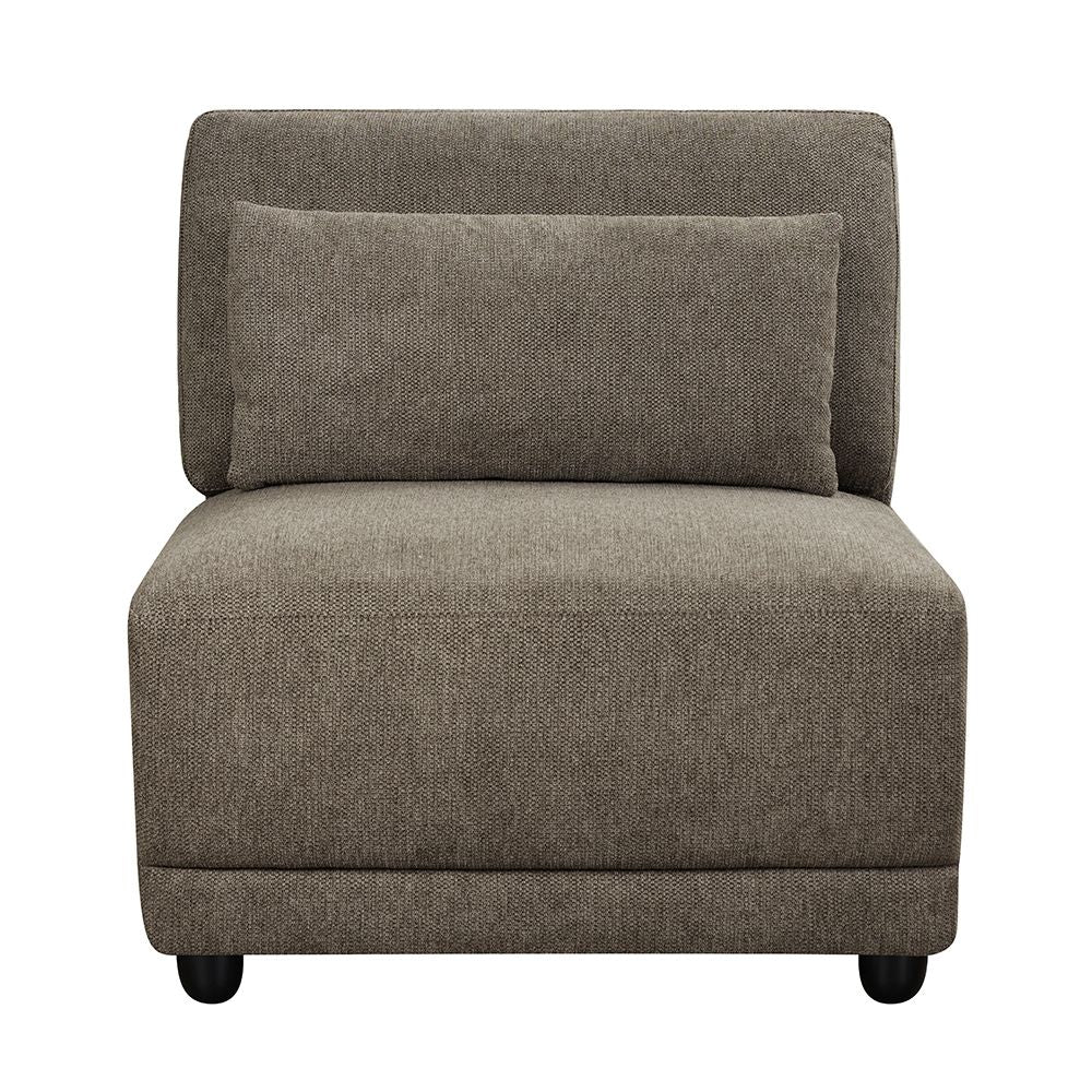 Rylie Modular - Armless Chair w/Pillow – view 3