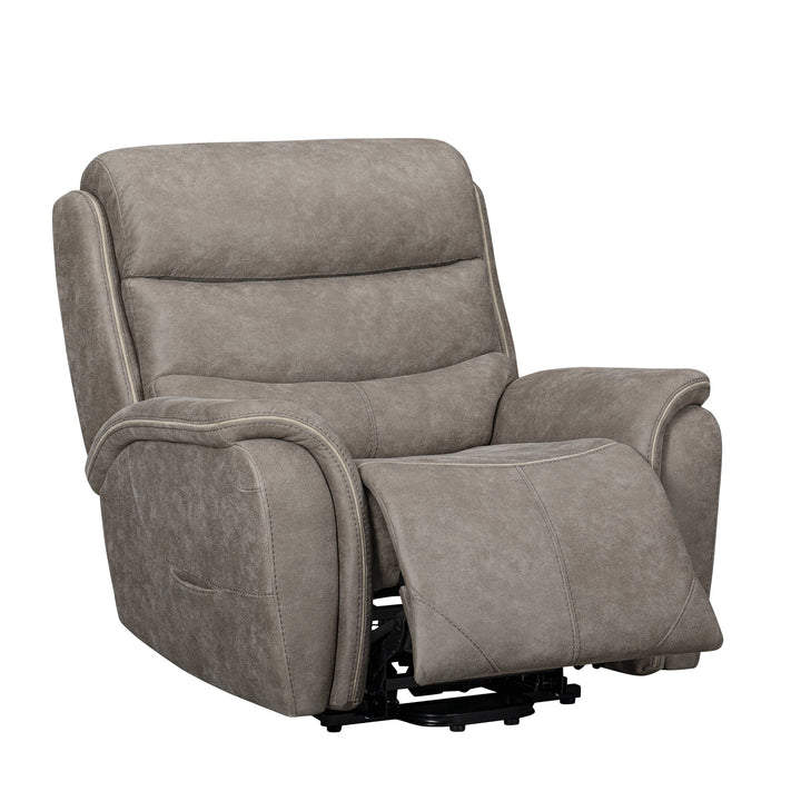 Kamari Power Lift Recliner W/ Heat &amp; Massage-Gray