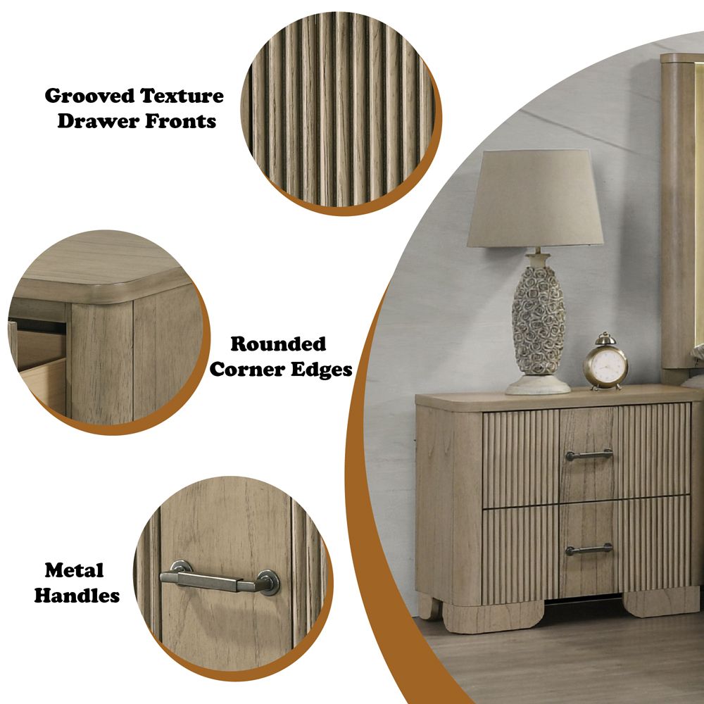 Lakkari Nightstand