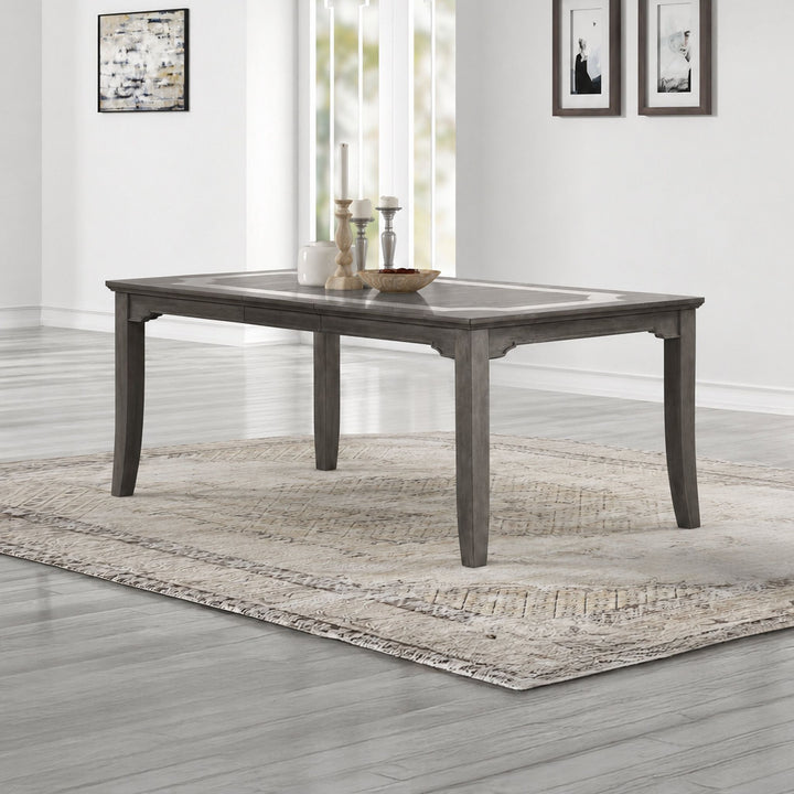 Lisbon Rectangle Dining Table-Gray