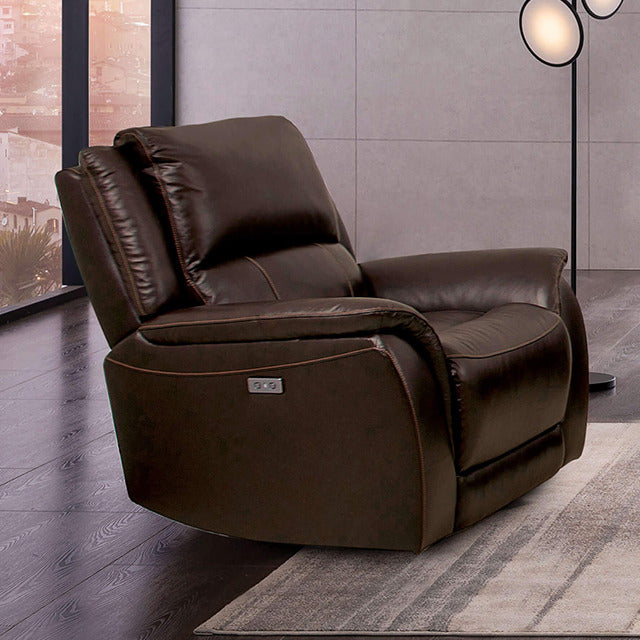 Gorgius Power Recliner, Espresso