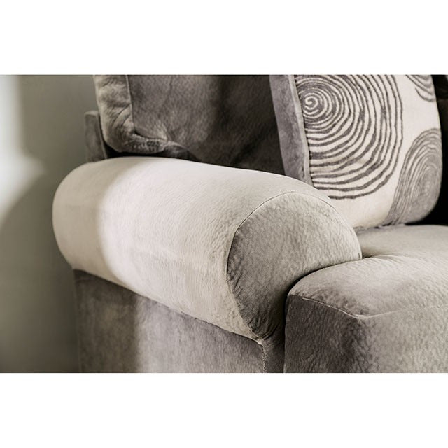 Bonaventura Sectional, Gray - view 4