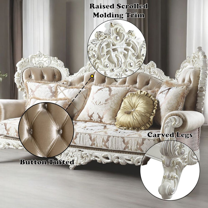Vanaheim Sofa with 7 Pillows