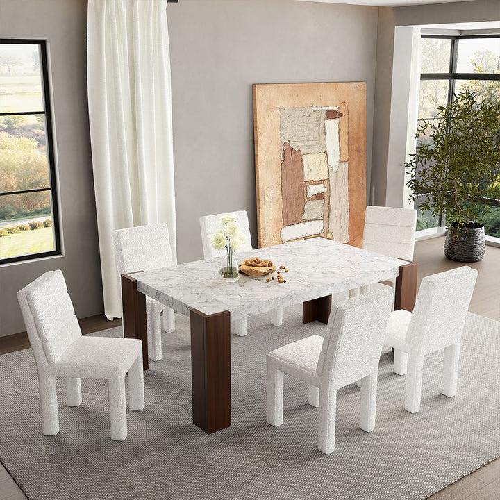 Hettie Dining Table W/Engineeed Stone Top – view 5