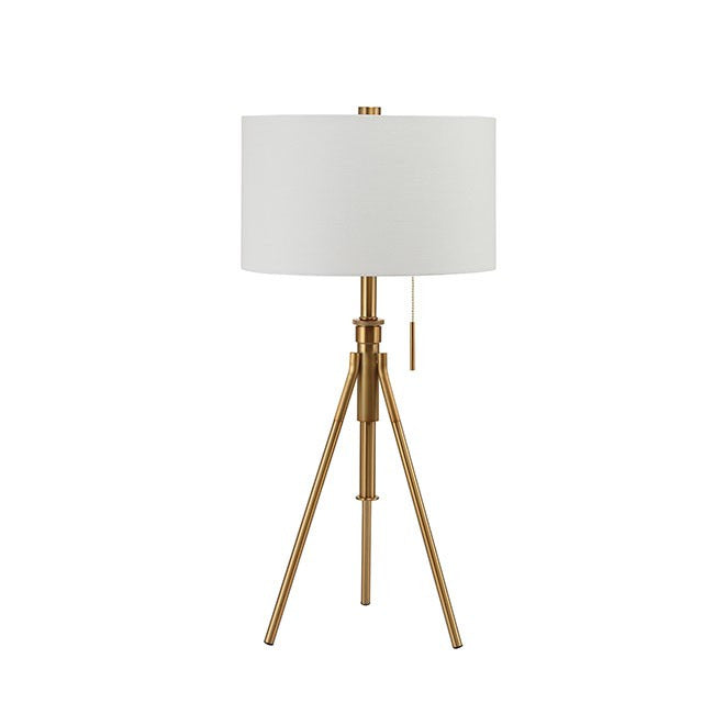 Zaya Table Lamp, Stained Gold
