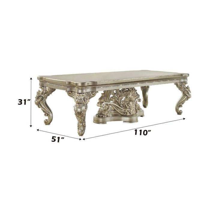 Danae Dining Table – dimensions diagram