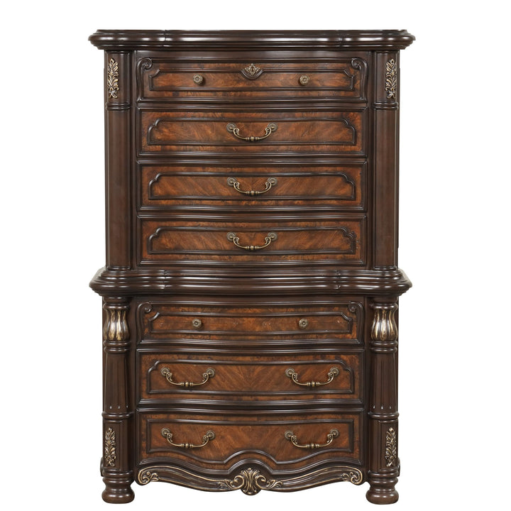 Bella Notte Chest Top-Mahogany Brown