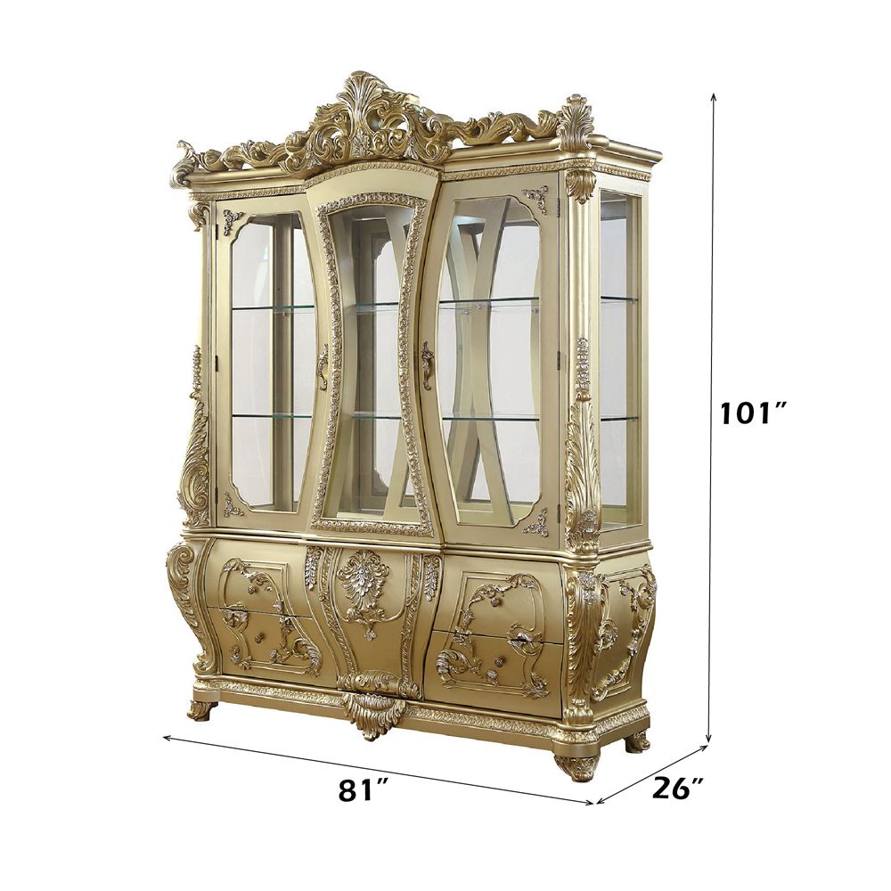 Cabriole Curio – dimensions diagram