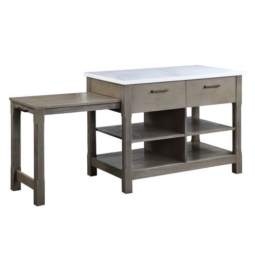 Feivel Kitchen Island W/Pull Out Table – view 2