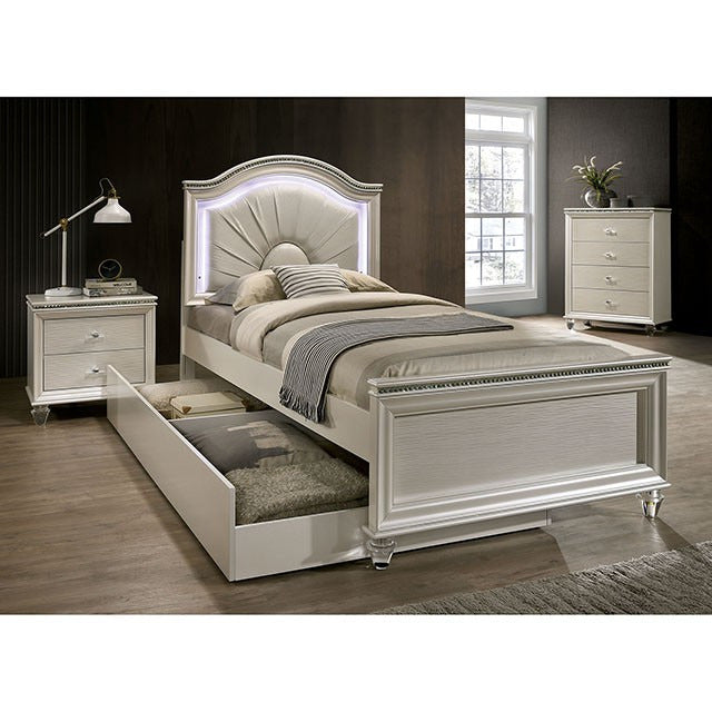 Allie 4 Pc Twin Bedroom Set - view 3